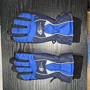 Zeroxposur Blue One Size M/L Kids Winter Gloves
